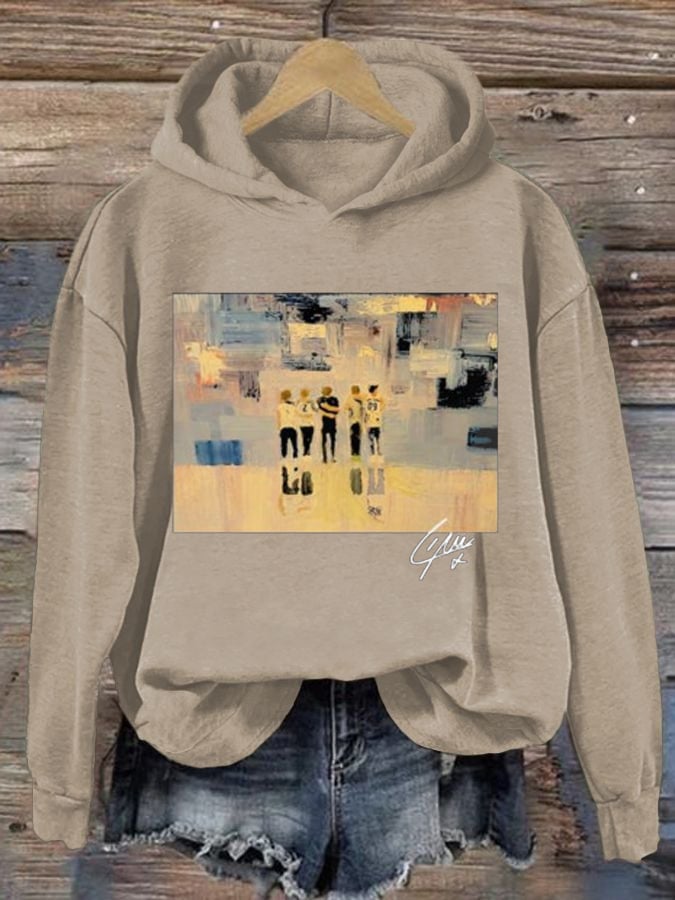 Women's RIP liam printed sweatshirt