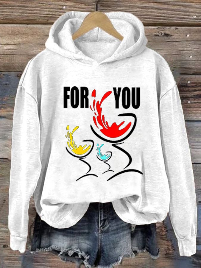 Women's RIP liam printed sweatshirt