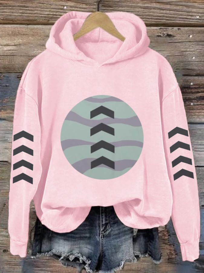 Women's LP1 Classic Print Casual Hoodie