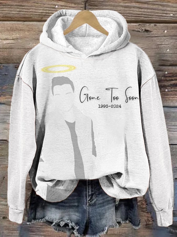 Women's Gone Too Soon Liam Print Hoodie