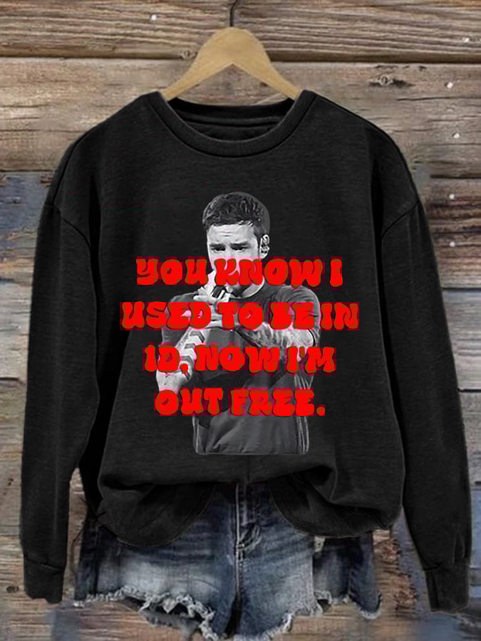 Women'S You Know I Used To Be In 1D Now I'M Omt Free Print Sweatshirt