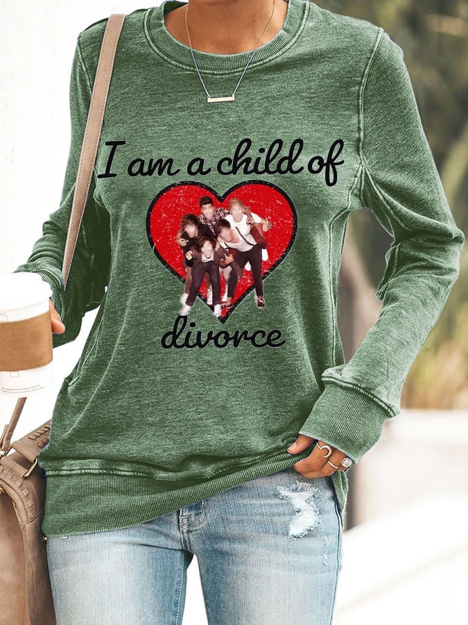 Women'S Casual Printed Sweatshirt
