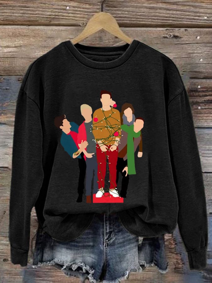 Women's Liam Payne Print Casual Sweatshirt