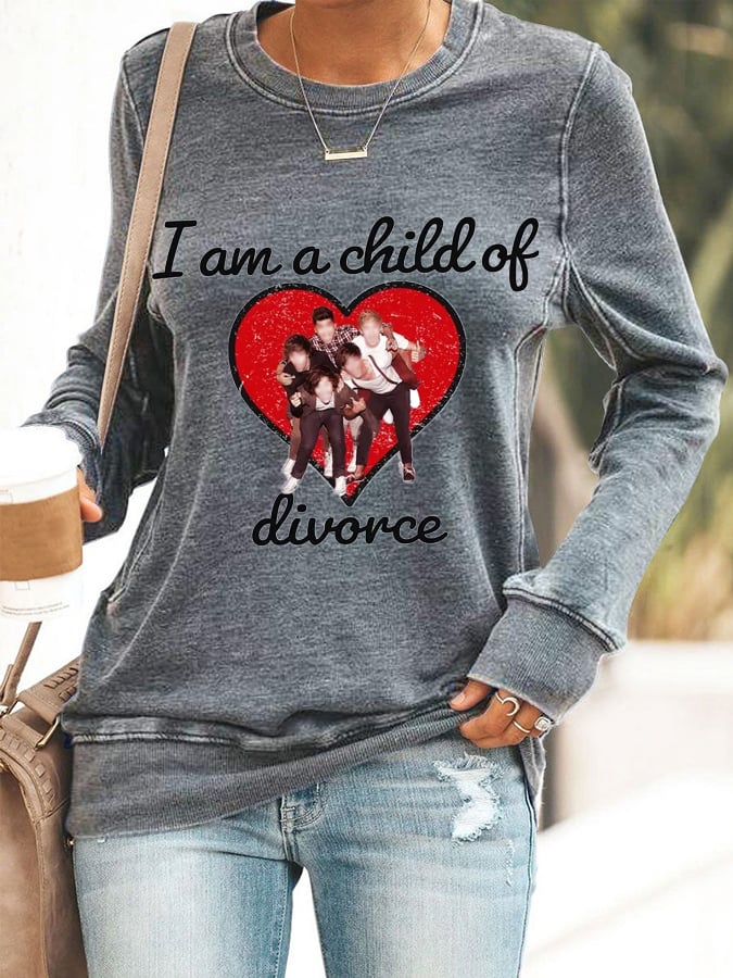 Women'S Casual Printed Sweatshirt