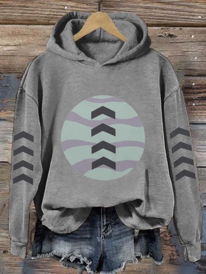 Women's LP1 Classic Print Casual Hoodie