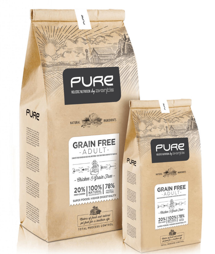 Avantis Pure - Grain Free Adult With Chicken 2kg-12kg