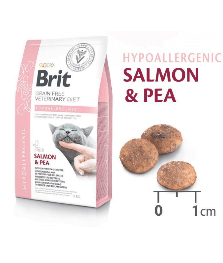 Brit Veterinary Diet - Hypoallergenic Cat 2kg