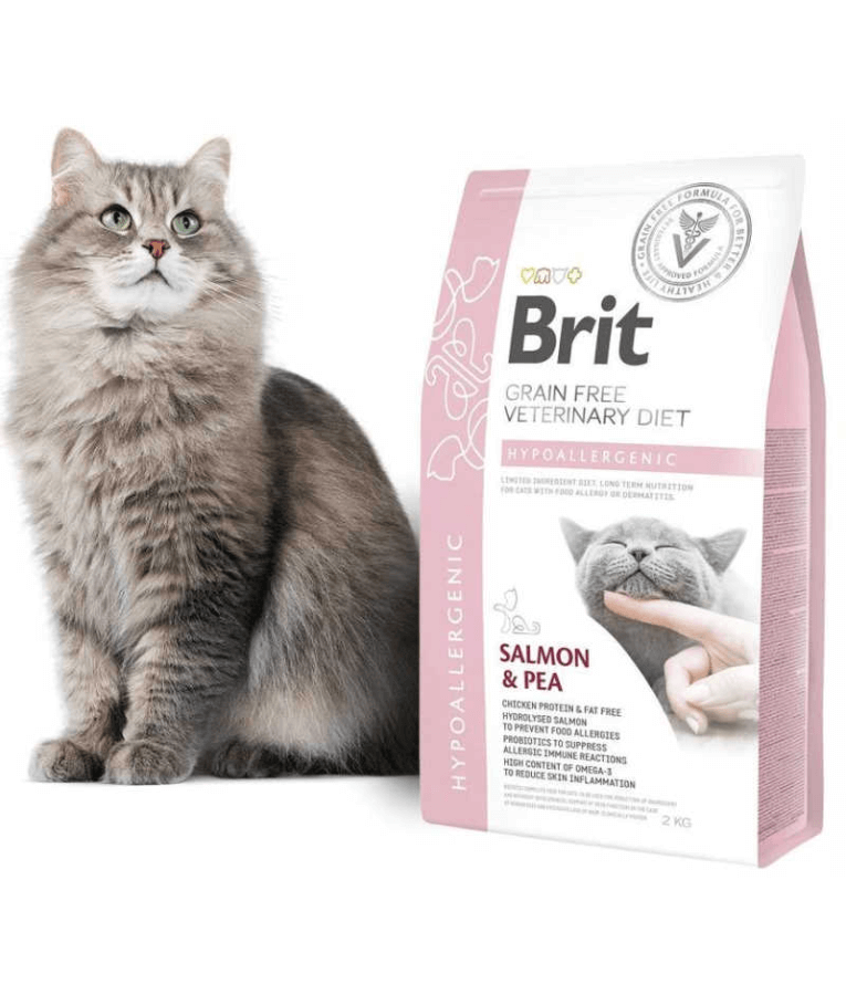 Brit Veterinary Diet - Hypoallergenic Cat 2kg