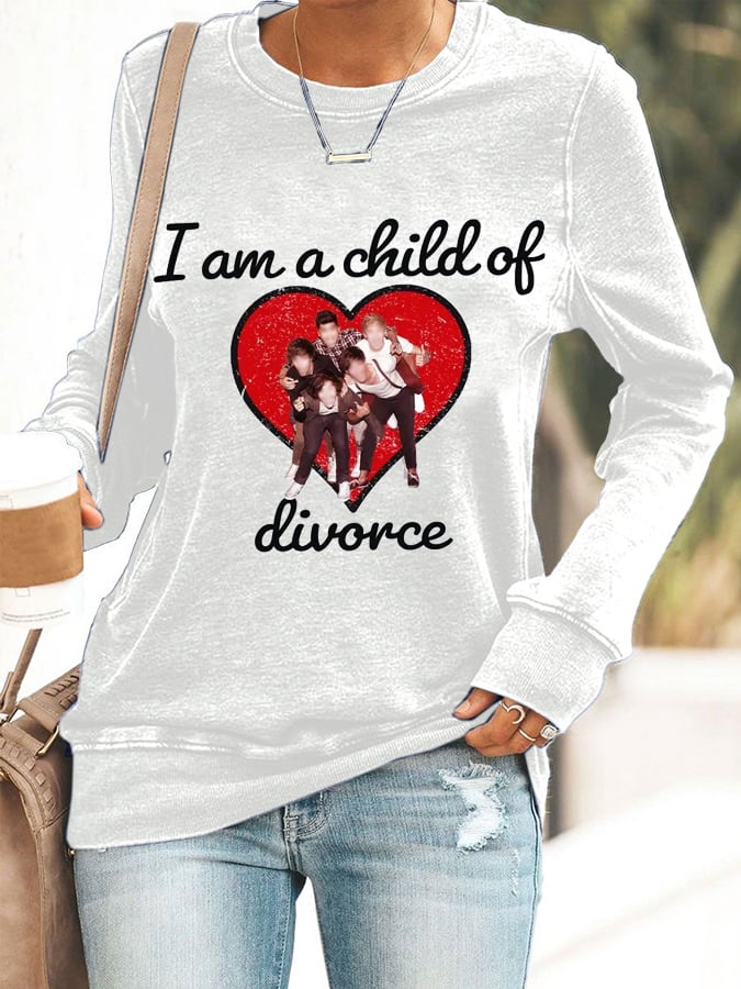 Women'S Casual Printed Sweatshirt