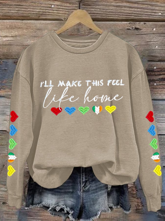 Women's Liam Payne Print Casual Sweatshirt