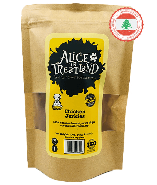 Alice in Treatland - Chicken Jerkies 110g