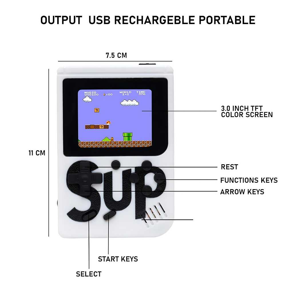 Classic Game Console with 400 Games - DODKart