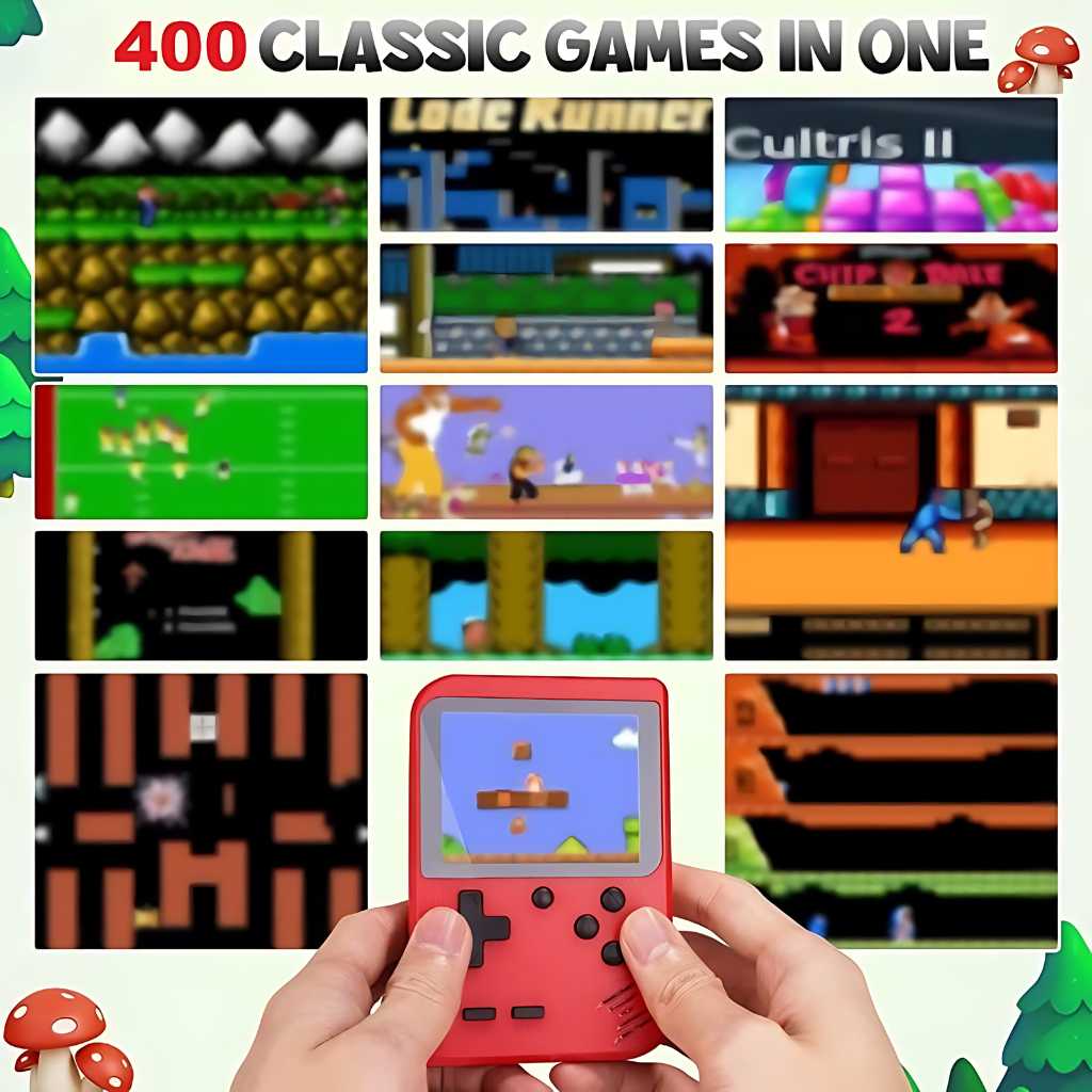 Classic Game Console with 400 Games - DODKart