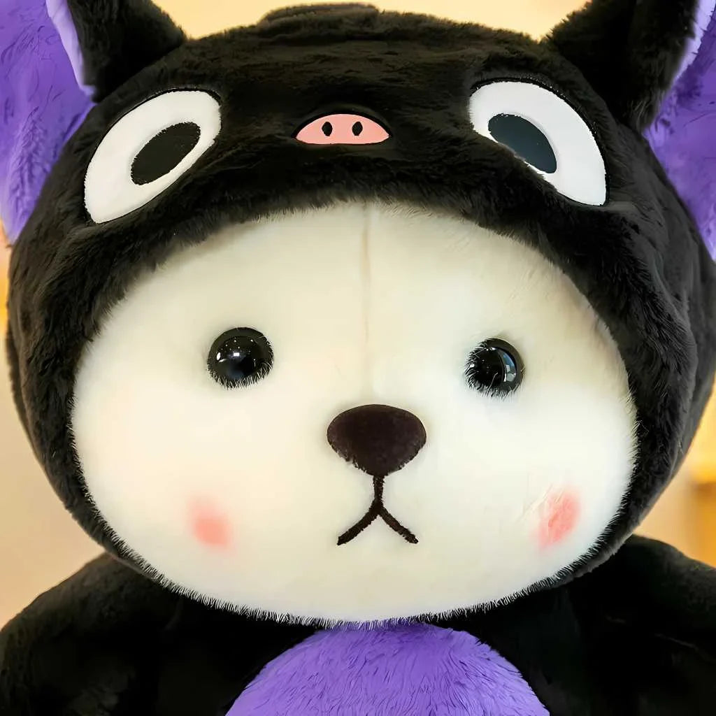 Colorful Hooded Cute Teddy Bear Soft Toy