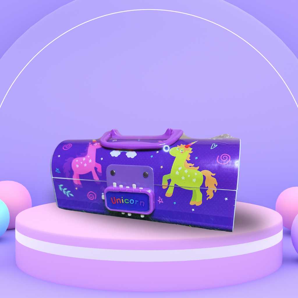 Cute Pencil Case with Passcode for Kids - DODKart