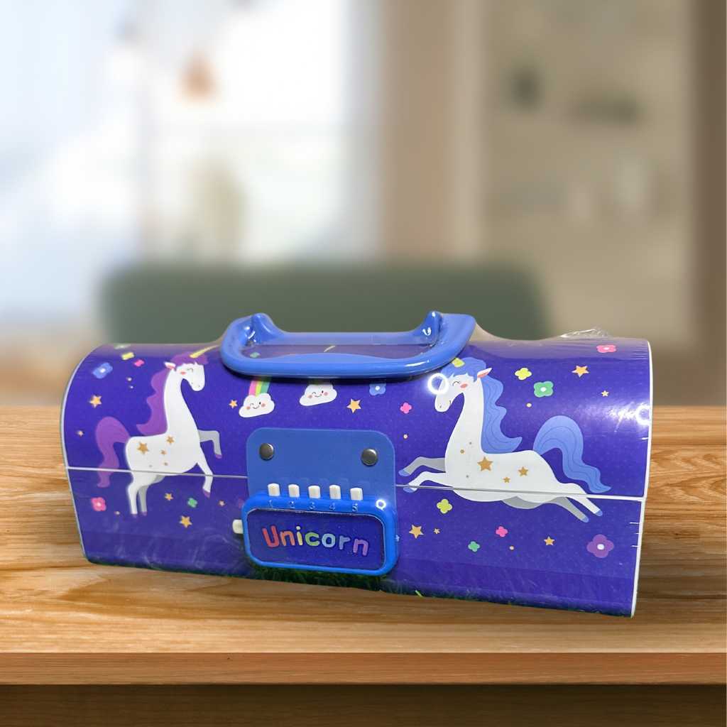Cute Pencil Case with Passcode for Kids - DODKart