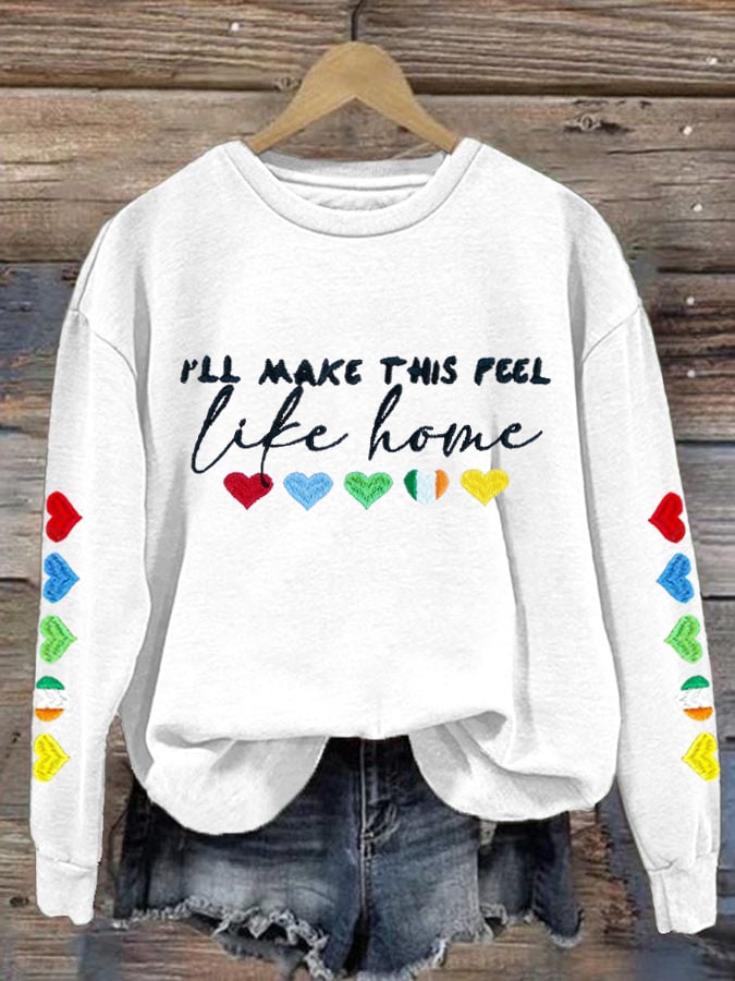 Women's Liam Payne Print Casual Sweatshirt