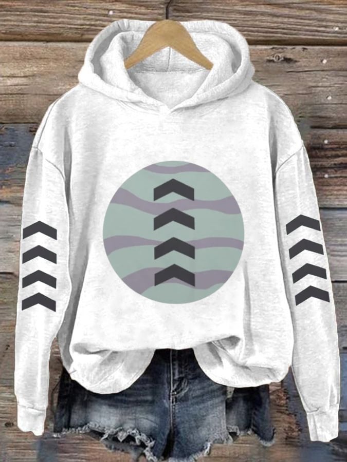 Women's LP1 Classic Print Casual Hoodie