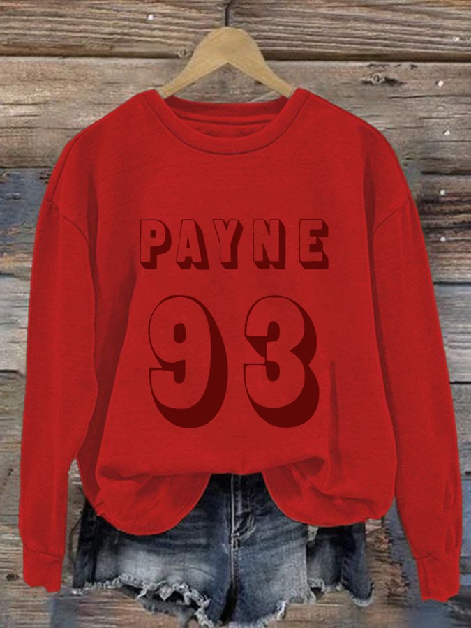 Women's Payne 93 Print Crew Neck Sweatshirt