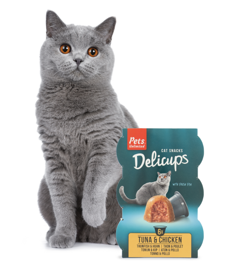 Best - Pets Unlimited Rosewood - Delicups Cat Snacks Tuna & Prawn ( 6 x22 g)