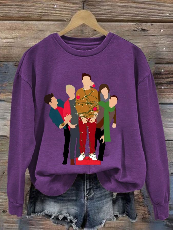 Women's Liam Payne Print Casual Sweatshirt