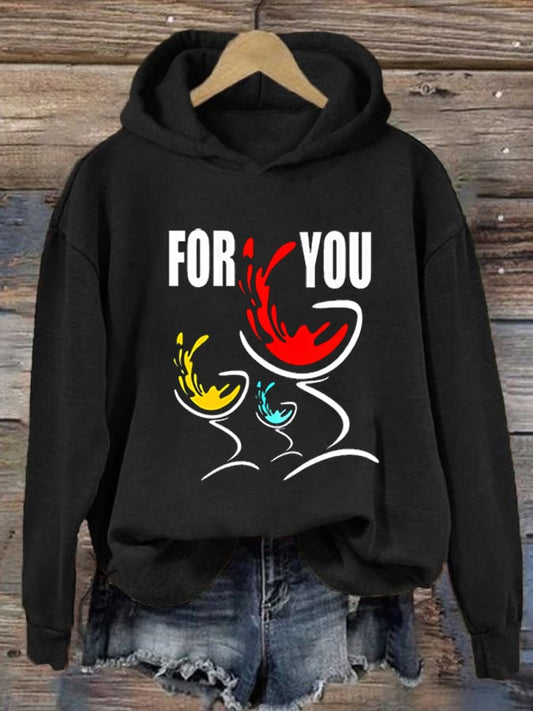 Women's RIP liam printed sweatshirt