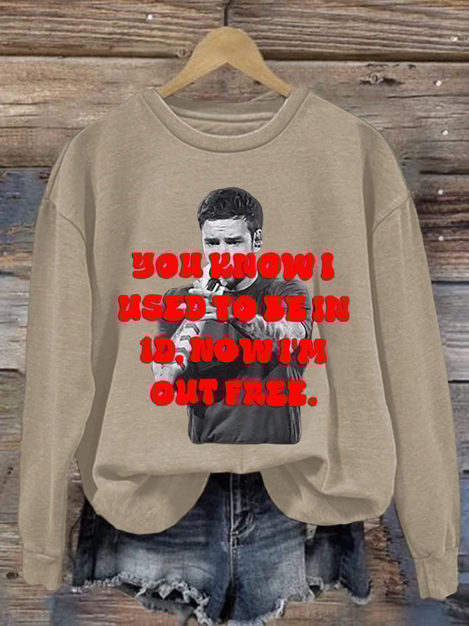 Women'S You Know I Used To Be In 1D Now I'M Omt Free Print Sweatshirt