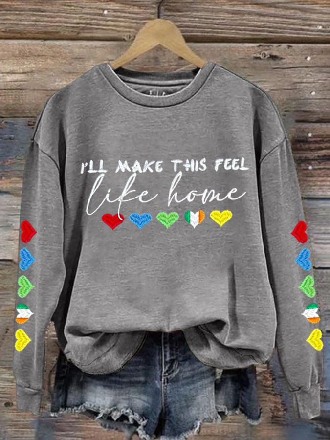 Women's Liam Payne Print Casual Sweatshirt