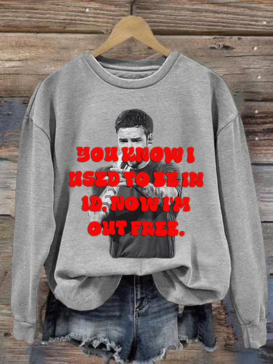 Women'S You Know I Used To Be In 1D Now I'M Omt Free Print Sweatshirt