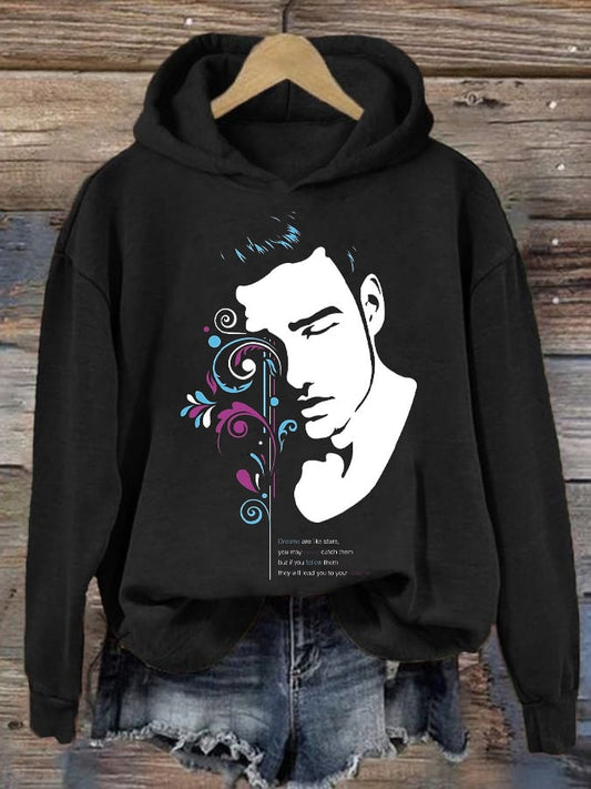 Women's RIP liam printed sweatshirt