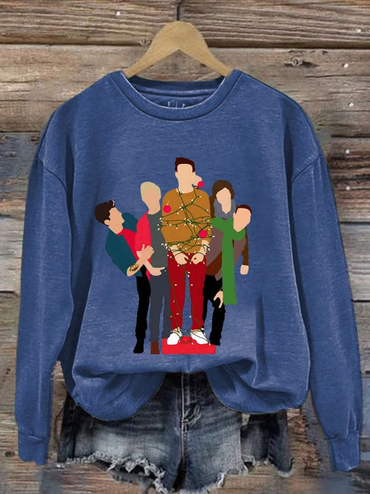 Women's Liam Payne Print Casual Sweatshirt