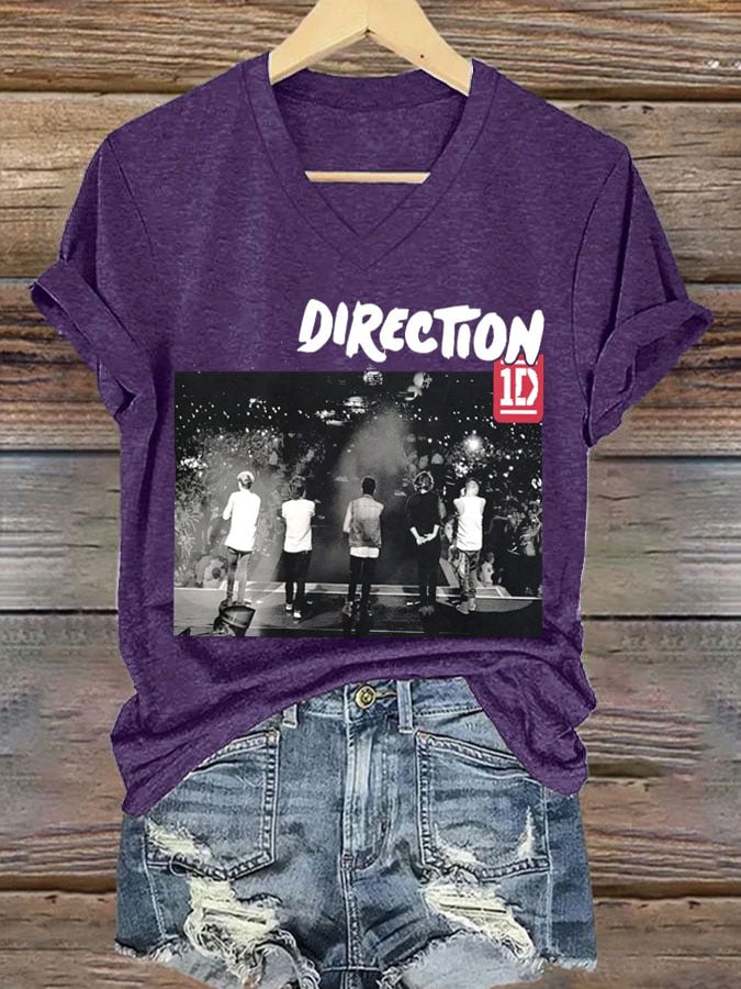 Women's Liam Payne One Direction Print T-Shirt