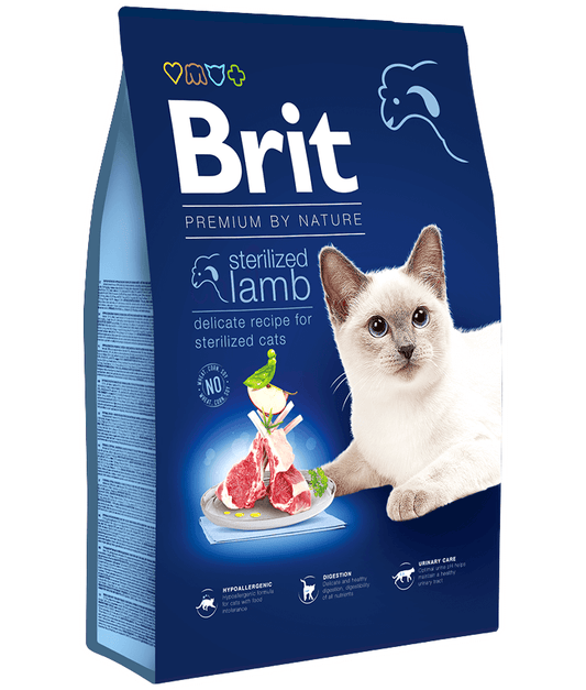 Brit Premium Sterilized Lamb 1.5 kg
