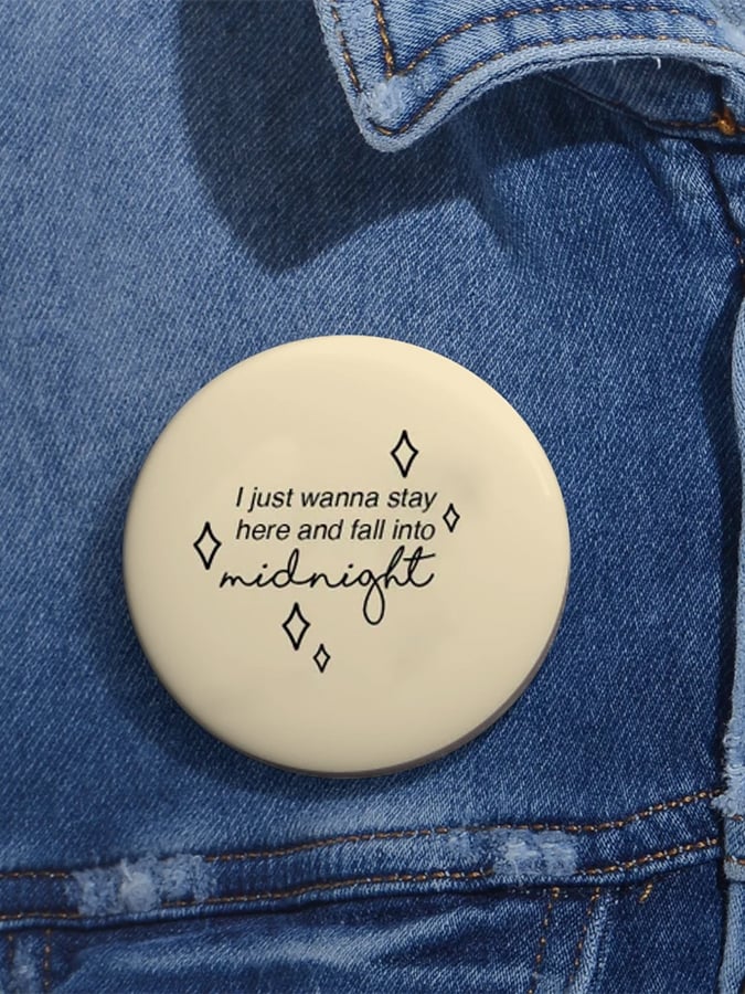 Unisex hot Spot Commemorating Brooch