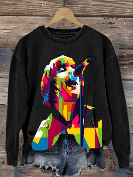 Women's Liam Payne Print Casual Sweatshirt