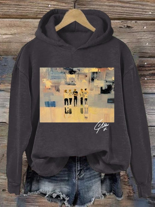 Women's RIP liam printed sweatshirt