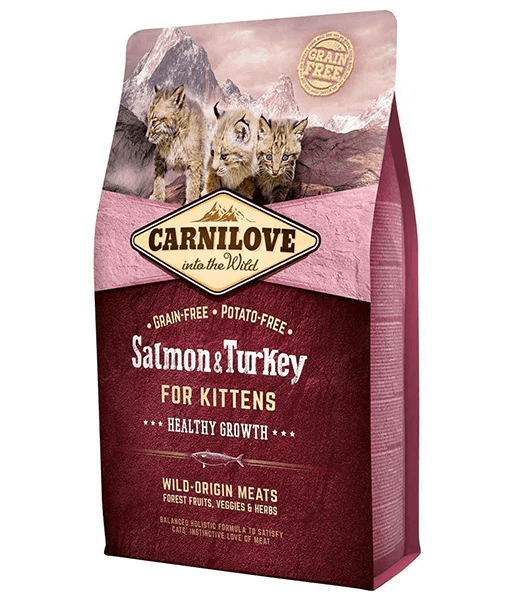Carnilove - Salmon & Turkey for Kittens 2kg