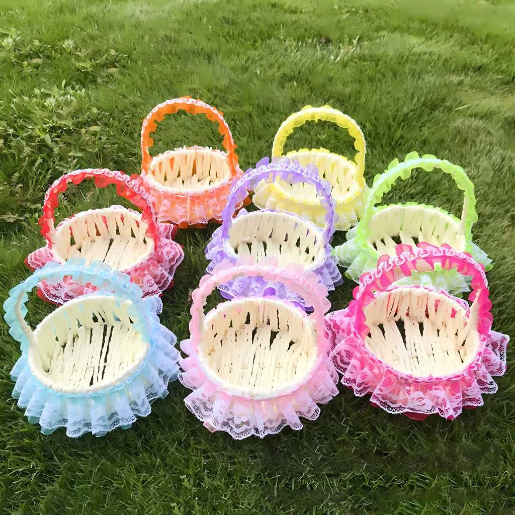 Cute Cat Soft Toy with Sound and Light Basket
