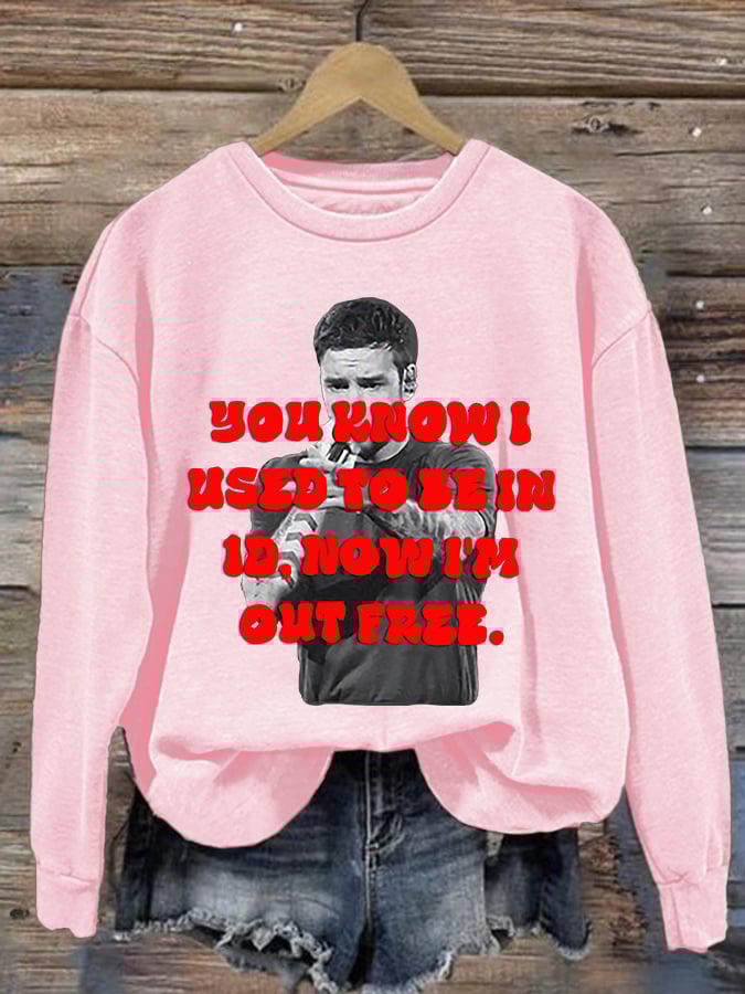 Women'S You Know I Used To Be In 1D Now I'M Omt Free Print Sweatshirt