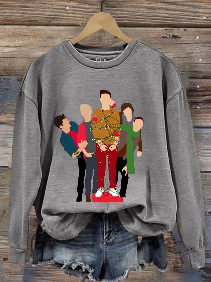 Women's Liam Payne Print Casual Sweatshirt