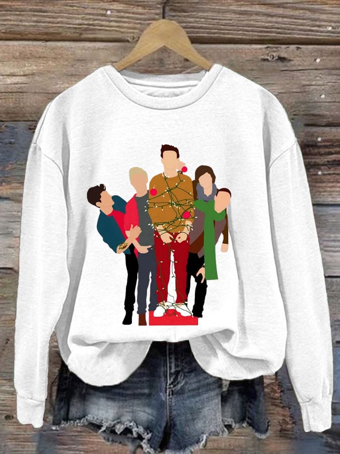 Women's Liam Payne Print Casual Sweatshirt