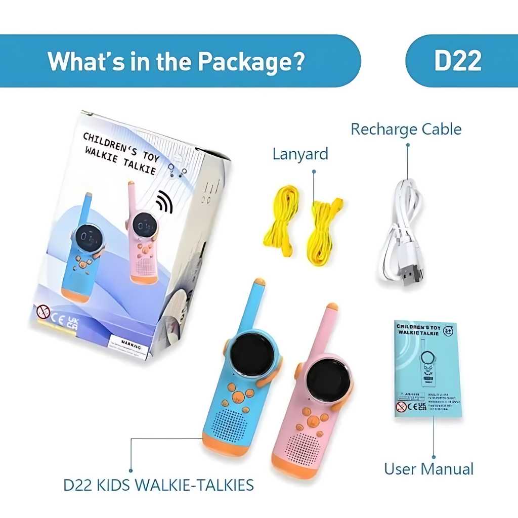 Long Range Kids Walkie Talkie - DODKart